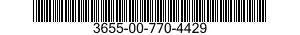 3655-00-770-4429  3655007704429 007704429