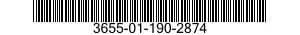 3655-01-190-2874  3655011902874 011902874