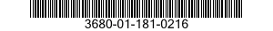 3680-01-181-0216 RAPPING PLATE,FOUNDRY PATTERN 3680011810216 011810216