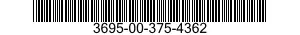 3695-00-375-4362  3695003754362 003754362