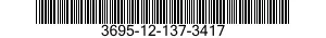 3695-12-137-3417 SAW,CHAIN 3695121373417 121373417