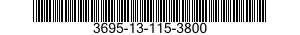 3695-13-115-3800 SAW,CHAIN 3695131153800 131153800
