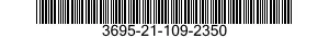 3695-21-109-2350 SCREW,CAP,SOCKET HEAD 3695211092350 211092350