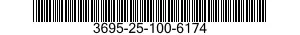 3695-25-100-6174  3695251006174 251006174