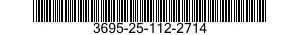 3695-25-112-2714  3695251122714 251122714