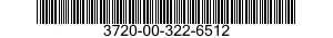 3720-00-322-6512  3720003226512 003226512