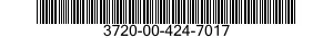 3720-00-424-7017  3720004247017 004247017