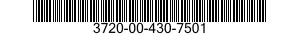 3720-00-430-7501  3720004307501 004307501