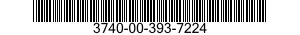 3740-00-393-7224  3740003937224 003937224