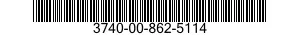 3740-00-862-5114 PLATE,DRIVE 3740008625114 008625114