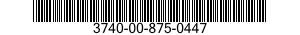 3740-00-875-0447  3740008750447 008750447