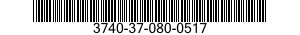 3740-37-080-0517  3740370800517 370800517