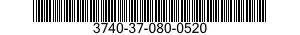 3740-37-080-0520  3740370800520 370800520