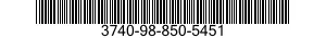 3740-98-850-5451  3740988505451 988505451