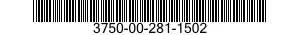3750-00-281-1502  3750002811502 002811502
