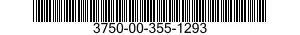 3750-00-355-1293  3750003551293 003551293