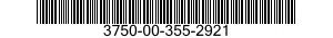 3750-00-355-2921  3750003552921 003552921