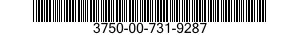 3750-00-731-9287  3750007319287 007319287