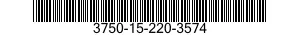 3750-15-220-3574 ZAPPA PUNTA QUADRA 3750152203574 152203574