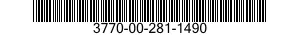 3770-00-281-1490  3770002811490 002811490