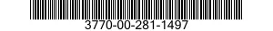 3770-00-281-1497  3770002811497 002811497