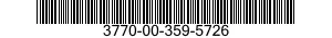 3770-00-359-5726  3770003595726 003595726
