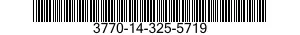3770-14-325-5719  3770143255719 143255719