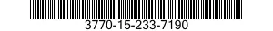 3770-15-233-7190 PIANTANA APPOGGIO M 3770152337190 152337190