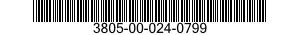 3805-00-024-0799  3805000240799 000240799