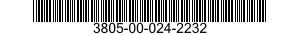 3805-00-024-2232  3805000242232 000242232