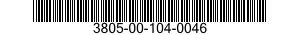 3805-00-104-0046  3805001040046 001040046