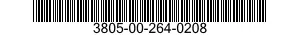 3805-00-264-0208 CUP,COMPRESSION 3805002640208 002640208