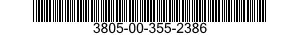 3805-00-355-2386  3805003552386 003552386