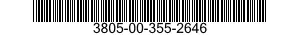 3805-00-355-2646  3805003552646 003552646
