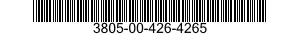 3805-00-426-4265  3805004264265 004264265