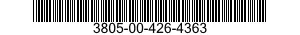 3805-00-426-4363  3805004264363 004264363