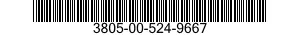 3805-00-524-9667  3805005249667 005249667