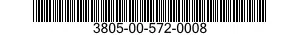 3805-00-572-0008  3805005720008 005720008