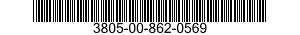 3805-00-862-0569  3805008620569 008620569