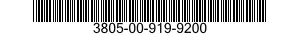 3805-00-919-9200  3805009199200 009199200