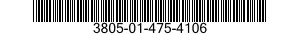 3805-01-475-4106 CUTTING EDGE,MOLDBOARD 3805014754106 014754106