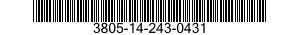 3805-14-243-0431  3805142430431 142430431