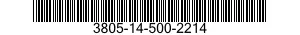 3805-14-500-2214 CALE D.FIXT. 3805145002214 145002214