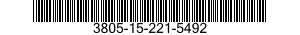 3805-15-221-5492 SEGMENTO DX SPECIAL 3805152215492 152215492