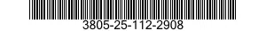 3805-25-112-2908 BUSHING,SLEEVE 3805251122908 251122908