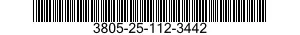 3805-25-112-3442  3805251123442 251123442