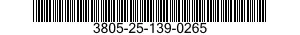 3805-25-139-0265 SLITESTAAL,HOEVELBL 3805251390265 251390265