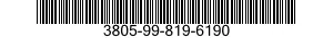 3805-99-819-6190  3805998196190 998196190