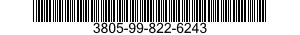 3805-99-822-6243 PIN,MOULDBOARD 3805998226243 998226243