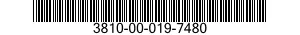 3810-00-019-7480  3810000197480 000197480
